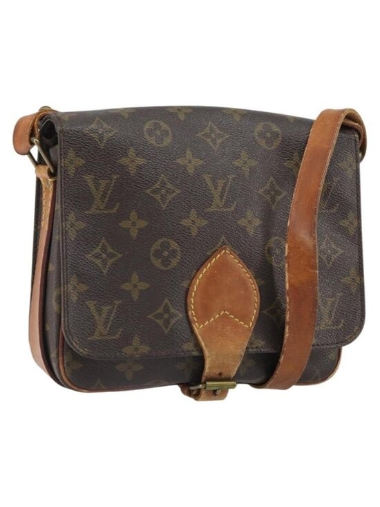 LOUIS VUITTON Handbags - Authentic LOUIS VUITTON Monogram Cartouchiere MM Shoulder Bag M51253 LV